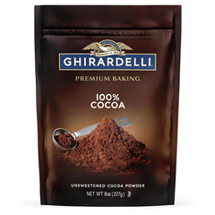 Premium Baking Cocoa 100% Unsweetened Cocoa Powder, 8 OZ Bag