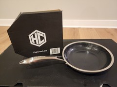 HexClad Hybrid 7-Piece Cookware Fry Pan Set 8” 10” 12” Inch W/ Lids & 12” Wok