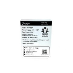 Free Aire 35 Watts Air Purifier Model HAP-607 – White (True HEPA Filter)