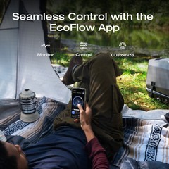 EcoFlow Wave 3 Portable Air Conditioner & 1024Wh Add-On Battery for Camping/Rv