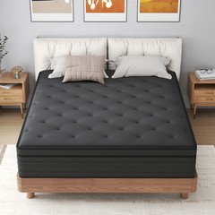 8″/12″/14″ Twin Full Queen King Mattress Gel Memory Foam Hybrid Spring In a Box