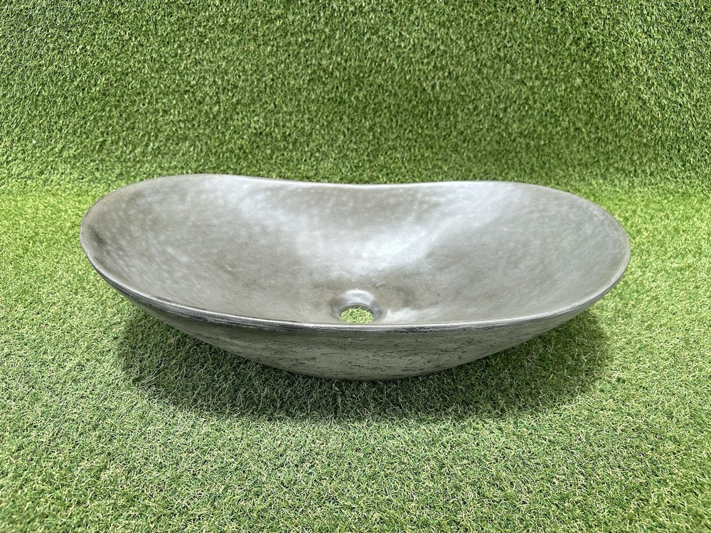 CONCRETE SINK HANDMADE VINTAGE VESSEL (57)