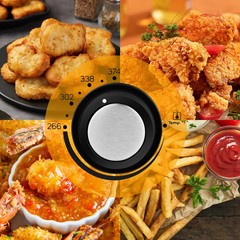 Deep Fryer 1.5L Cool Touch with Basket Nonstick Removable Lid