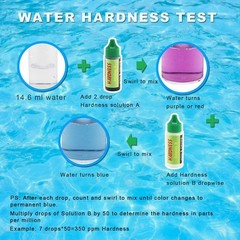 Swimming Pool Spa Water Chemical Test Kit For Chlorine Ph Test (6 Way Test)