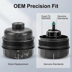 ​​11427525334 Oil Filter Cap Housing Cover for BMW 328i 325i 330i 335i 528i 5…