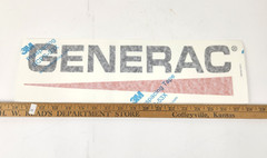 Generac Logo OEM Stick-On Decal Sticker 18″ x 5.25″ FG51954 for Generator