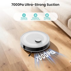 Lefant M2L Plus 7000Pa Robot Vacuum Cleaner Self-Emptying 2.4G/5G Smart Sweeper