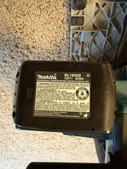 Makita XPS01 6.5 in Cordless Circular Track Saw – Two 18 Volt 5.0 Ah Batteries