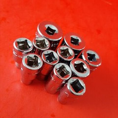 NEW 5/32 to 9/16″ Easy Read 11pc Craftsman 6 Point 1/4 Drive Shallow Socket Set