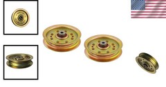 2-Pack Heavy-Duty Idler Pulleys 3/8″ ID Cub Cadet/MTD Decks