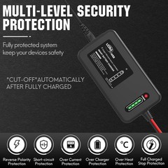 ULTRAPOWER 14.6V 4A LiFePO4 Battery Charger,Smart Lithium Battery Charger with