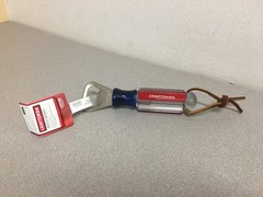 Craftsman Multicolored Plastic/Stainless Steel Manual Bottle Opener