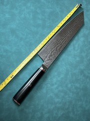 210mm 8″ Kiritsuke Chef Knife S35VN Powder Steel Damascus G10 HRC61 Mosaic