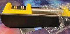 Zulay Kitchen Knife Sharpener 2 Stages Manual Knife Sharpener