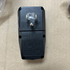 ELEGRP 4.67 in. 15 Amp Manual Reset 3 Prong Portable GFCI Replacement Plug Assem