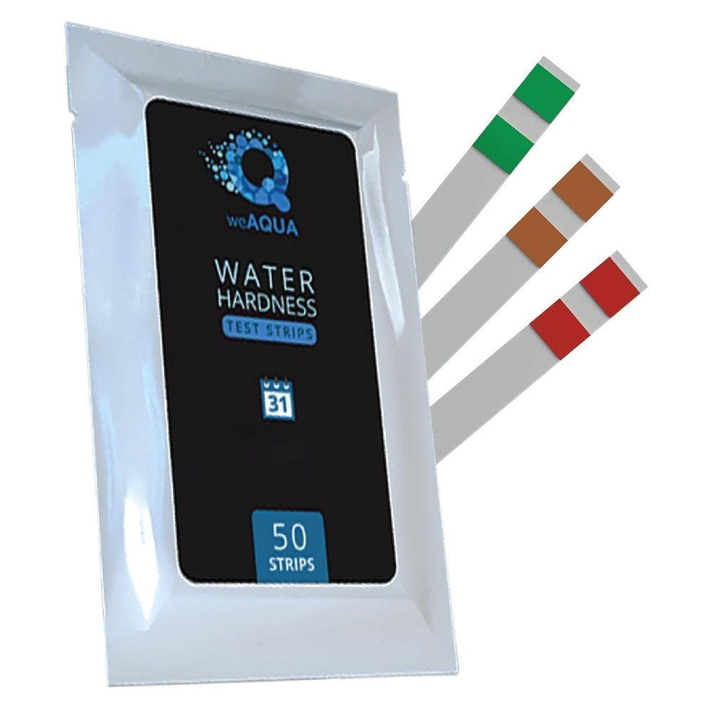 Water Hardness Test Kit – DoubleCheck 50 Strips – Hard Water Testing Kit…