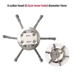 Universal Steel Wire Trimmer Head, Wire Trimming Head for Weedeater, Wire Trimme