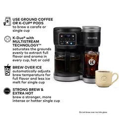 Keurig K-Duo Single-Serve & Carafe Coffee Maker – Black