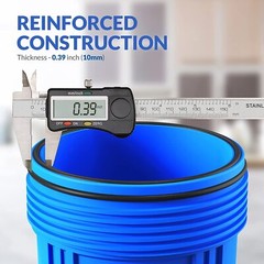10 Inch Big Blue 10″ x 4.5″ Whole House Water Filter Housing Filtration System