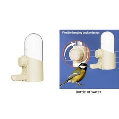 Smart Water Feeder for For parrots No Spill Technology for Clean Cages