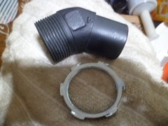 John Deere 216 300 K341 Exhaust Elbow Nipple EXCELLENT Not Available From Dealer