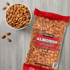 Kirkland Signature Supreme Whole Almonds 3 lbs Fresh Premium Bulk Nuts Kosher