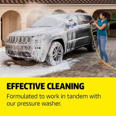 Kärcher Pressure Washer Detergent Vehicle Wash & Wax, Car Cleaner – 1 Gallon