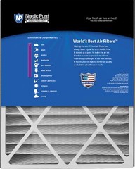 Nordic Pure 20x25x5 (19_3/4 x 24_1/4 x 4_7/8) Air Bear Replacement 255649-102…