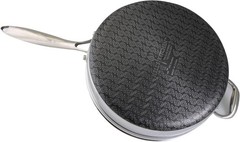 Hell’s Kitchen Hybrid Tri-Clad 4 Qt Sauté Pan w/ Lid | Nonstick PFAS-Free Used