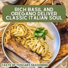 Taste of Tuscany Seasoning | Salt Free | Gourmet Spice Blend | Non GMO, All N…