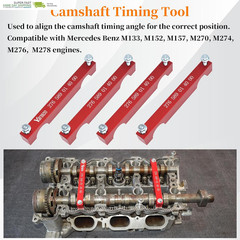 Engine Alignment Locking Timing Tool Kit with 4PCS Camshaft Adjuster Tool Kit, C