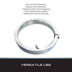 1-1/4 In. X 35 Ft. Galvanized Steel Strap