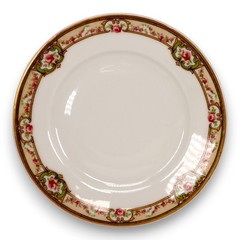 Théodore Haviland The Belfort Bread Plate Pink Roses Vintage 1910 France