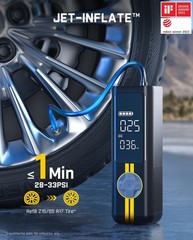 Fanttik X8 APEX Tire Inflator Portable Air Compressor, 1 Min Fast Inflation, 150