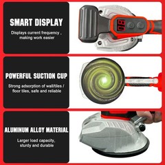 Tile Vibration Tool for MilWauke 18V Battery Adjustable Speed Handheld Tile Tool