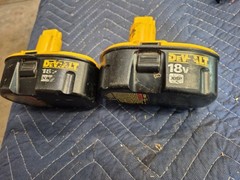 DEWALT (DC9096) 18V XRP Battery Pack USED 2 PACK. GET BOTH FOR ONE MONEY