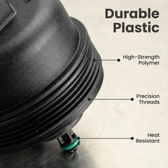 ​​11427525334 Oil Filter Cap Housing Cover for BMW 328i 325i 330i 335i 528i 5…
