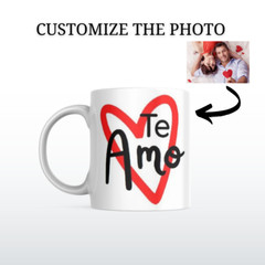 Personalized mug with text photo name logo personalized gift funny coffee mug 05