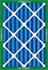 Filterbuy 16x20x4 Pleated Air Filters, Replacement for HVAC AC Furnace (MERV 13)