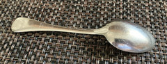 Christofle France Acier Berry Teaspoon Flatware 5 7/8″