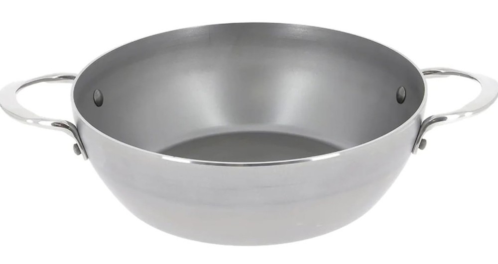 de Buyer 11″ MINERAL B Country Fry Pan 2 Handle Pro Oven Safe