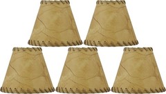 3″x6″x5″ Small Lamp Shade (1-9PCS) for Table Lamps Replacement, Spider Model