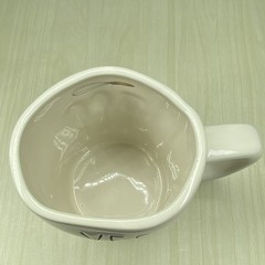 Rae Dunn YES, CHEF Coffee Mug Double Sided 2025 Whisk White By Magenta