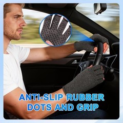 2 Pairs Arthritis Compression Gloves- for Hand Arthritis, Carpal Tunnel Pain,