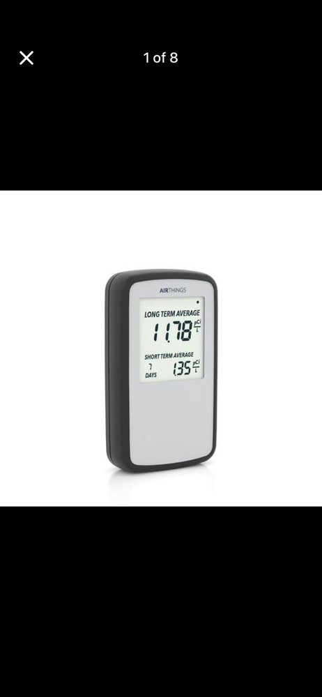 Airthings Corentium Home Digital Radon Detector Model – QRI