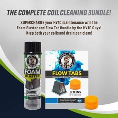 HVAC Guys Foam Blaster – Coil Cleaner & Deodorizer for HVAC & Automotive Filters