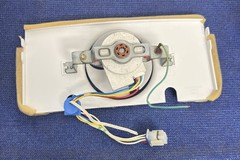 OEM GE Refrigerator EVAPORATOR FAN MOTOR ASSEMBLY WR60X10307 From M# GSS25TGPB