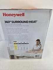 Honeywell HHF360V-1500W 360 Degree Surround Fan Forced Heater Black