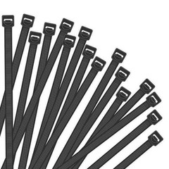 Heavy Duty Zip Ties 14.5″ 12″ 8″ UV Resistant Nylon Cable Ties Cord 120/50/30lbs