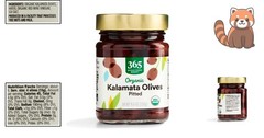4.6 Oz Organic Kalamata Olives – Pitted, Certified & Greek Authenticity